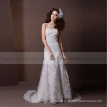 Simple Boat Neck Sheath Lace Wedding Dress Sweep Train Lace Up